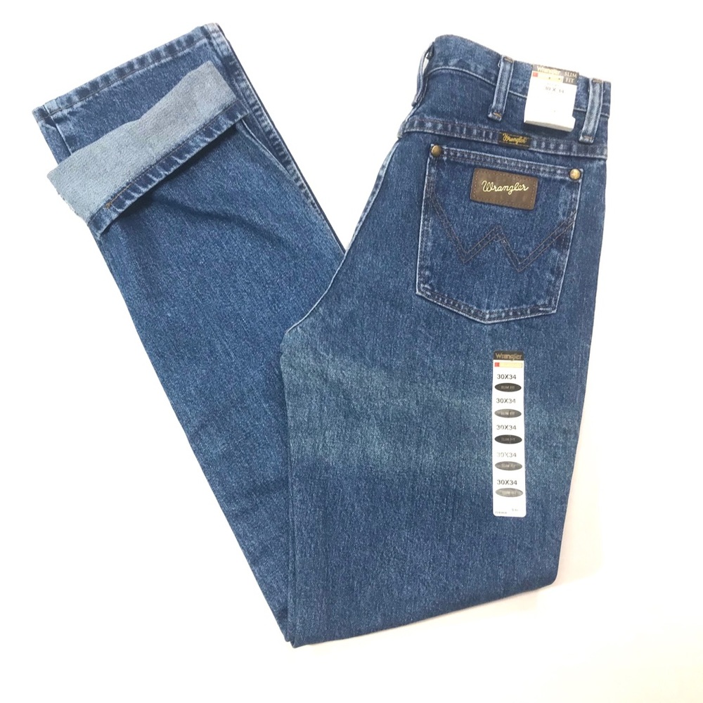 Vintage Wrangler Slim Fit Women Jeans